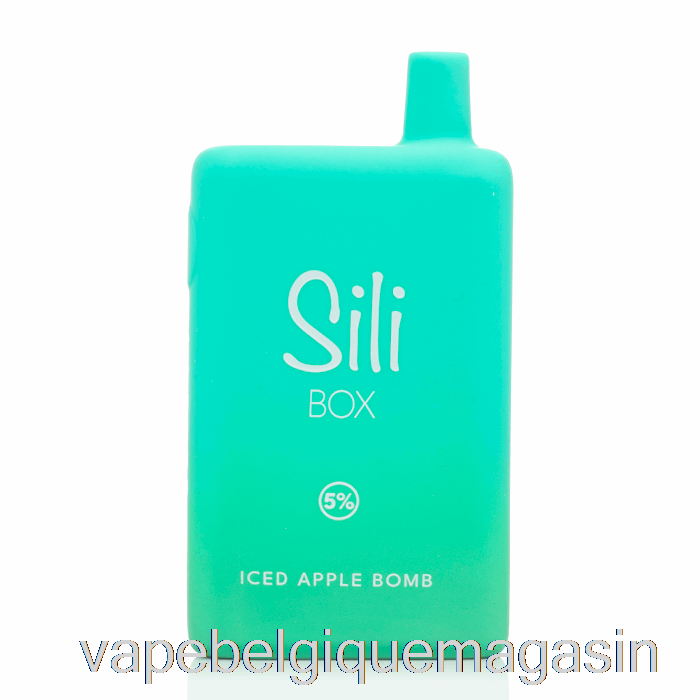 Vape Jetable Sili Box 6000 Bombe Pomme Glacée Jetable